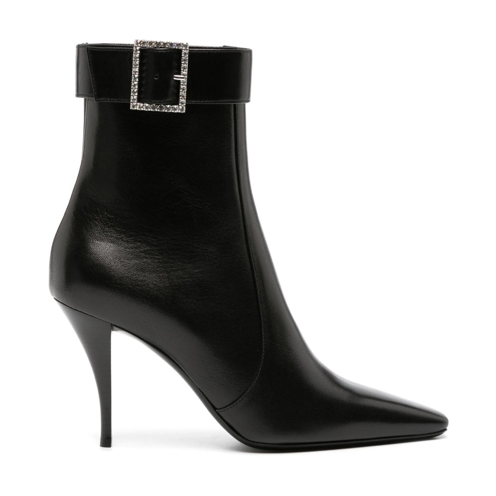 NWT YSL Buckle Booties 💎